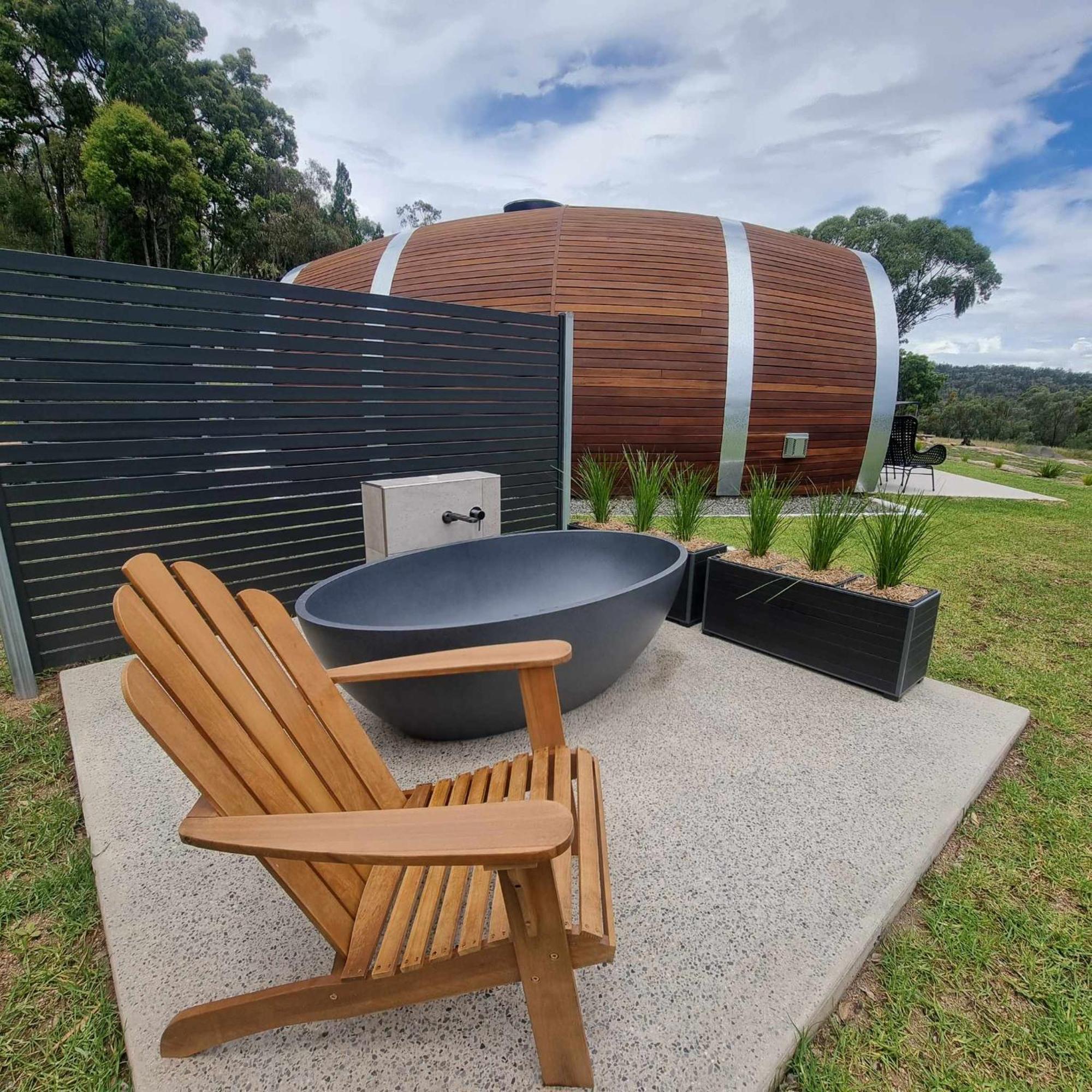 Barrel View Luxury Cabins Ballandean Exterior foto